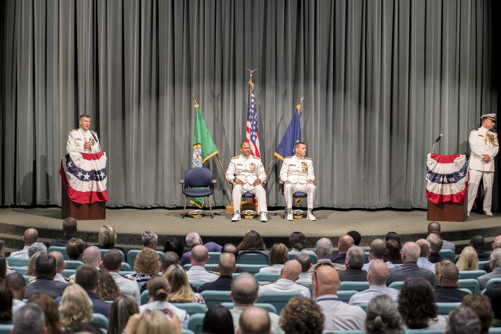 Commander, Navy Region Northwest holds Assumption-of-Command ceremony