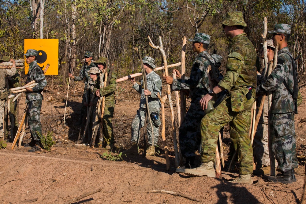 Service members learn survival skills during Kowari 16