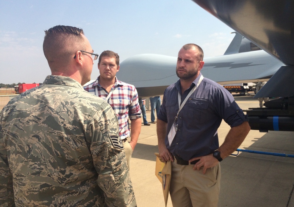 MQ-9 makes debut at South African air show