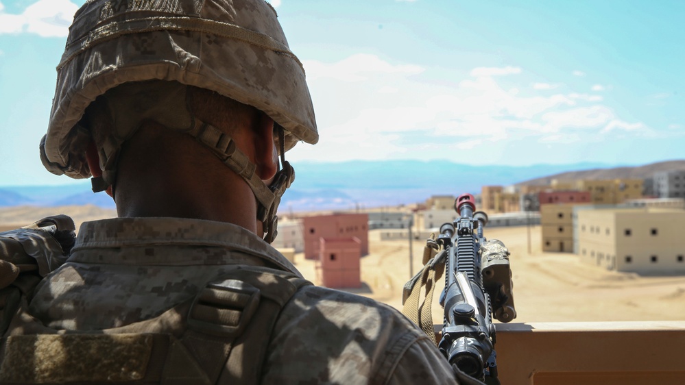 3rd Battalion, 7th Marines Stand Guard during CertEx