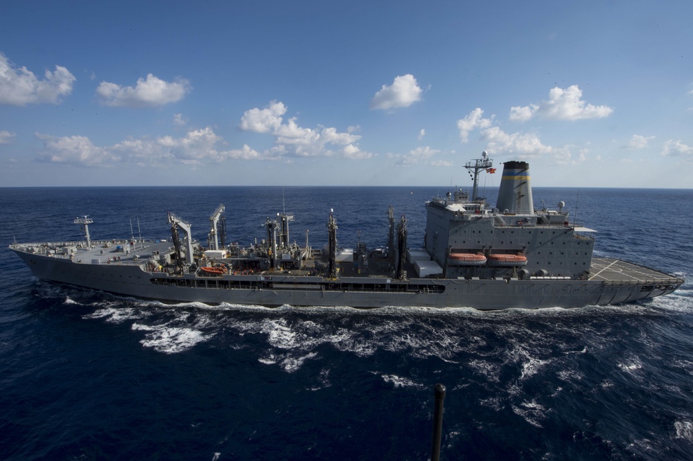 Military Sea Command fleet replenishment oiler USNS Tippecanoe (T-AO 199)