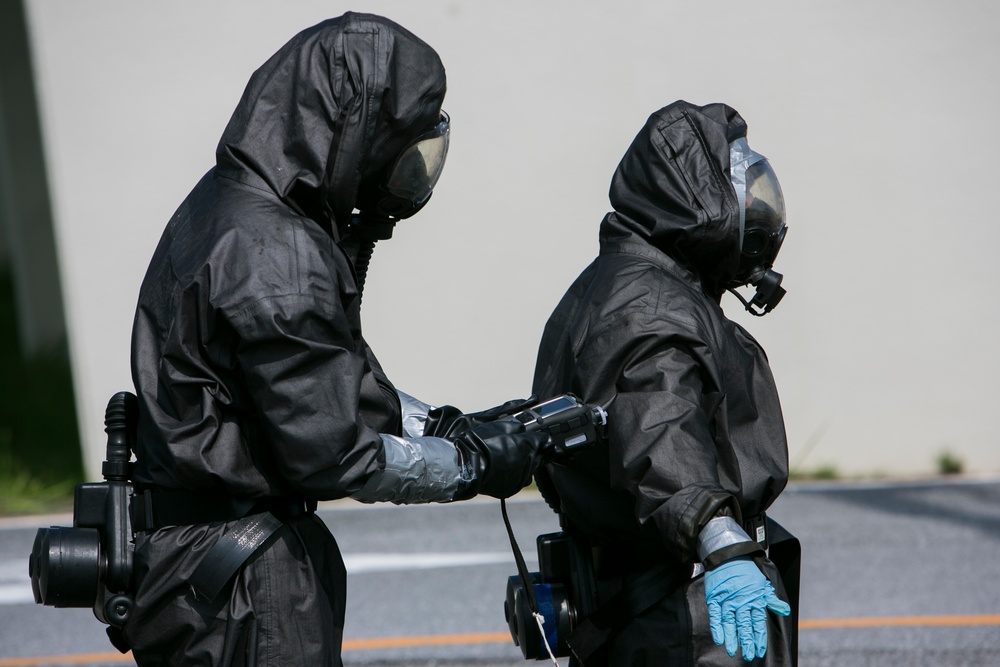 CBRN Response Drill