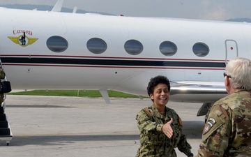 JFC Naples commander makes her first trip to Sarajevo, discusses BiH path to NATO