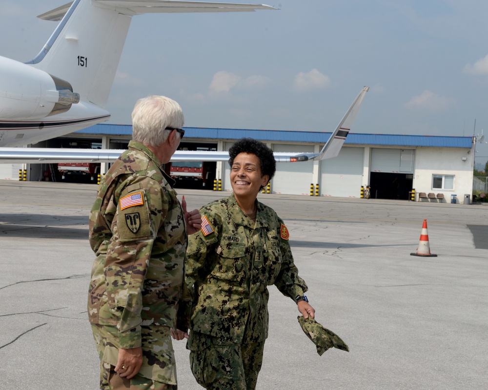 JFC Naples commander makes her first trip to Sarajevo, discusses BiH path to NATO