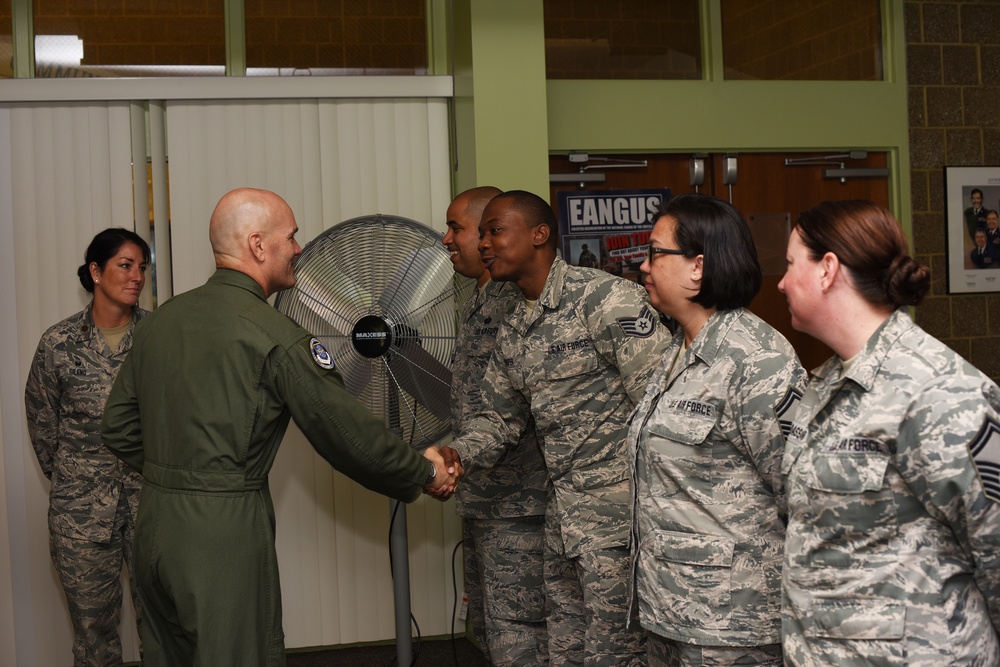 Air Mobility Commander tours Stewart Air National Guard Base