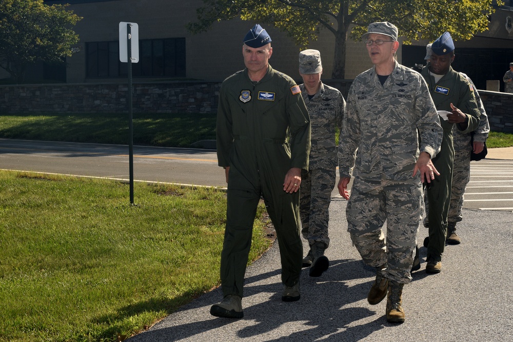 Air Mobility Commander tours Stewart Air National Guard Base