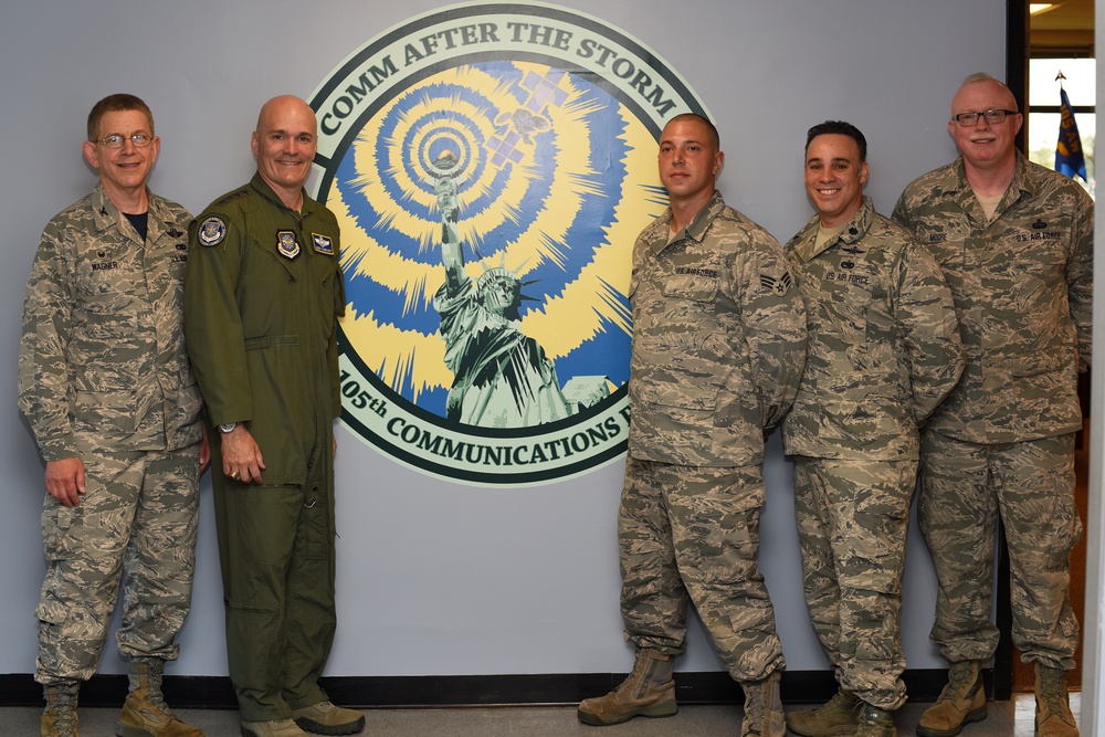 Air Mobility Commander tours Stewart Air National Guard Base