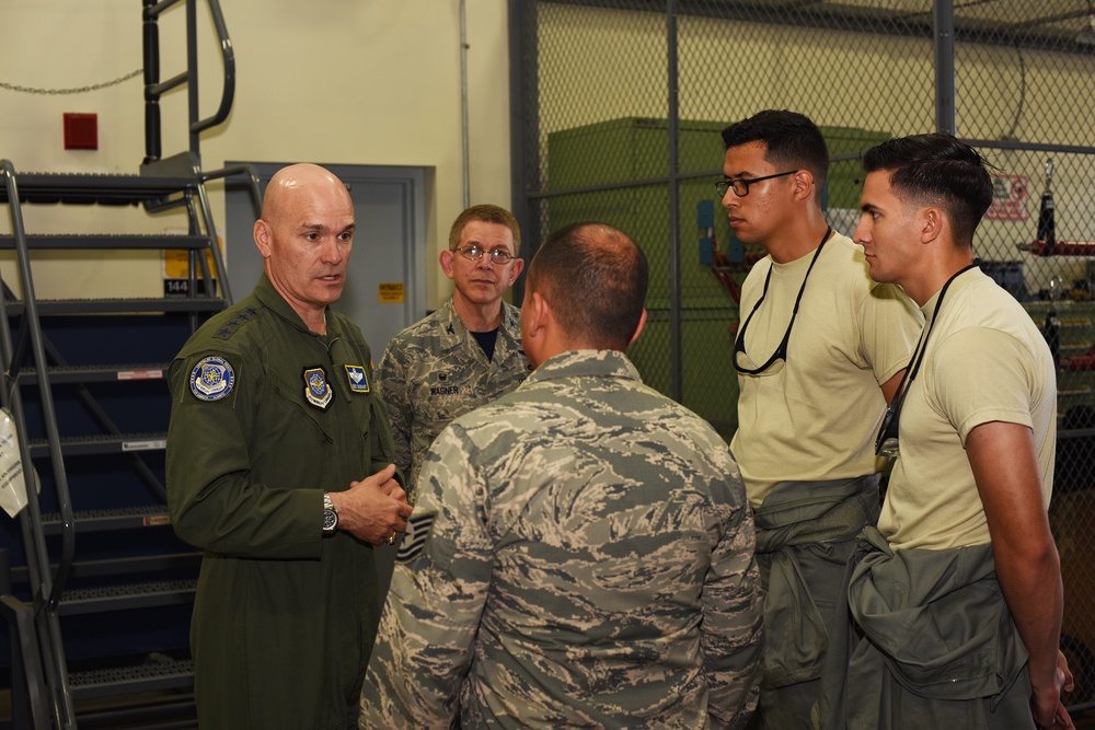 Air Mobility Commander tours Stewart Air National Guard Base