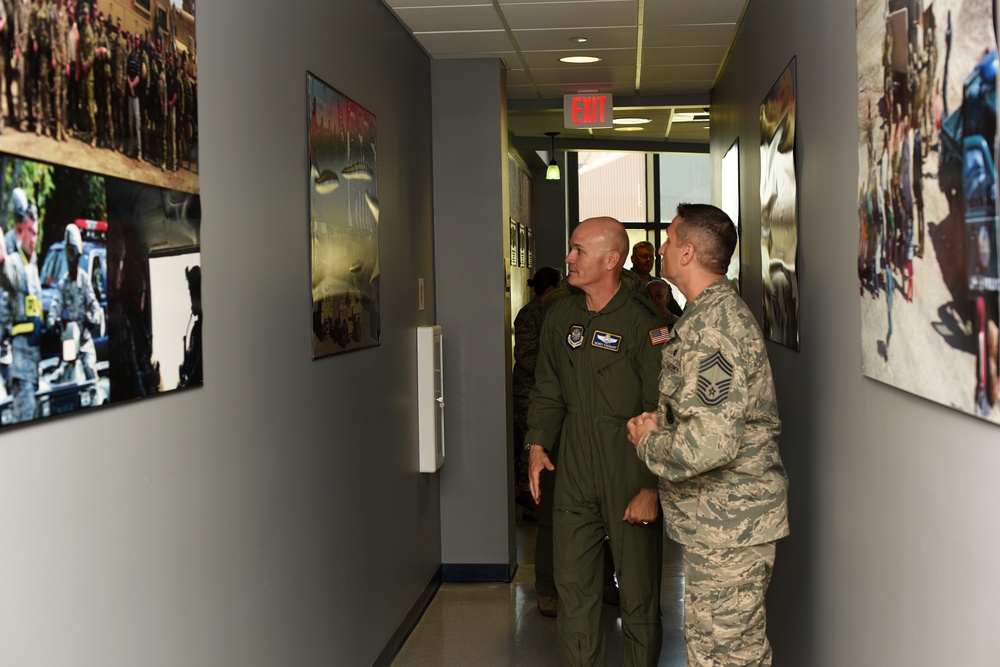 Air Mobility Commander tours Stewart Air National Guard Base