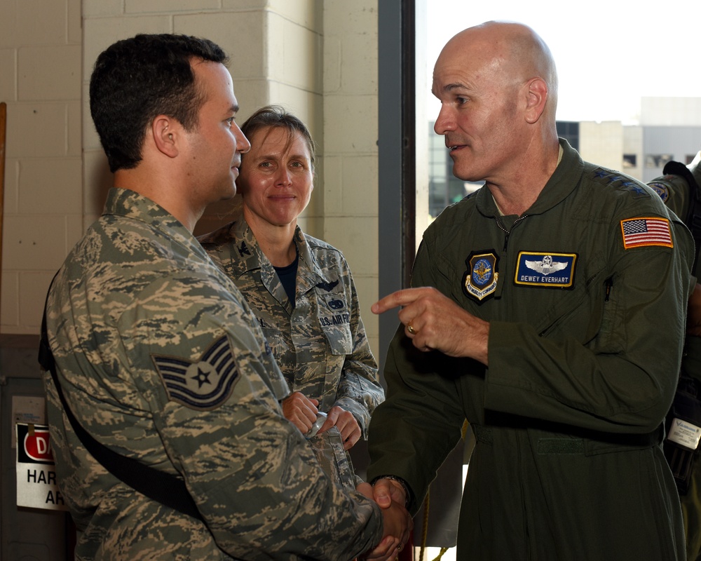 Air Mobility Commander tours Stewart Air National Guard Base