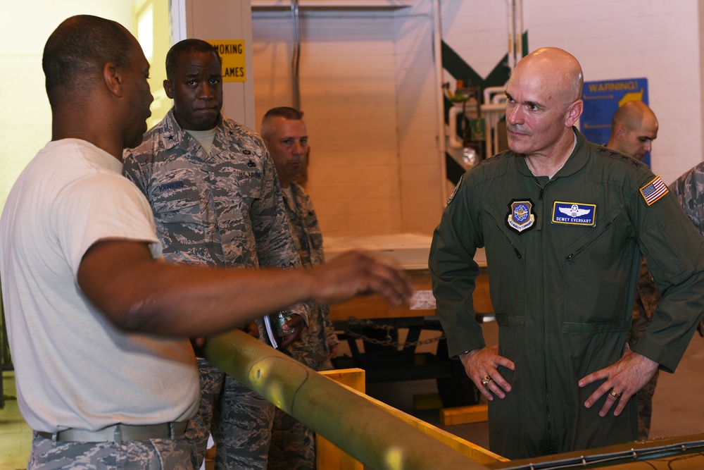 Air Mobility Commander tours Stewart Air National Guard Base