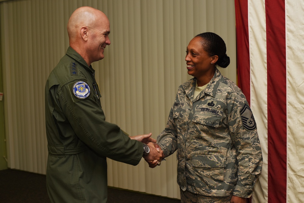 Air Mobility Commander tours Stewart Air National Guard Base