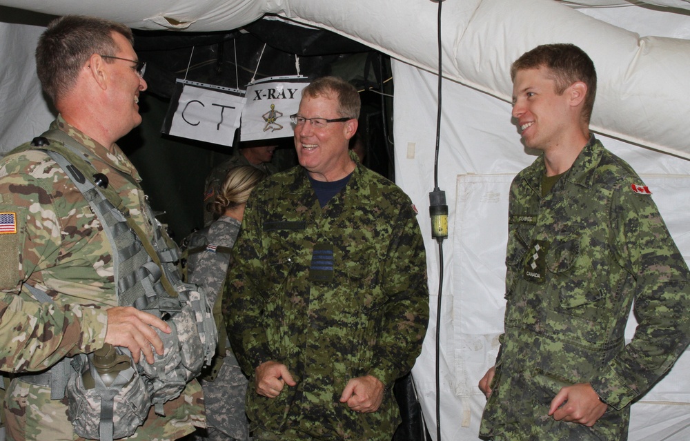 Canadian and Saudi Medical Soldiers support CSTX 86-16-03