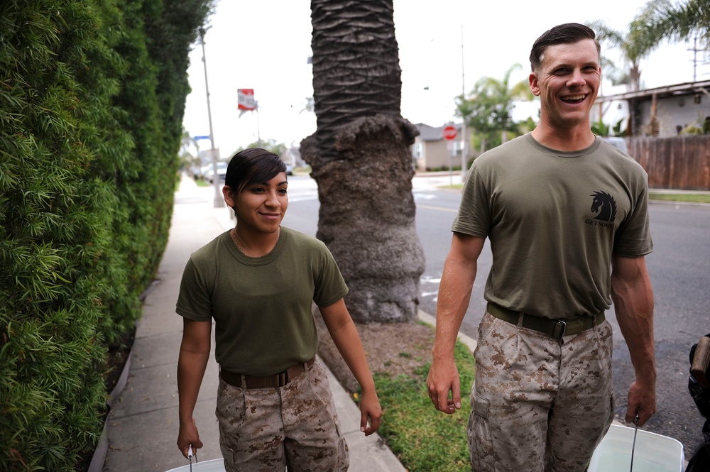 Marines Participate in Community Service Projects during LA Fleet Week