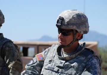 Btry. A, 2-3 FA Regt., DIVARTY, culminates training with DART