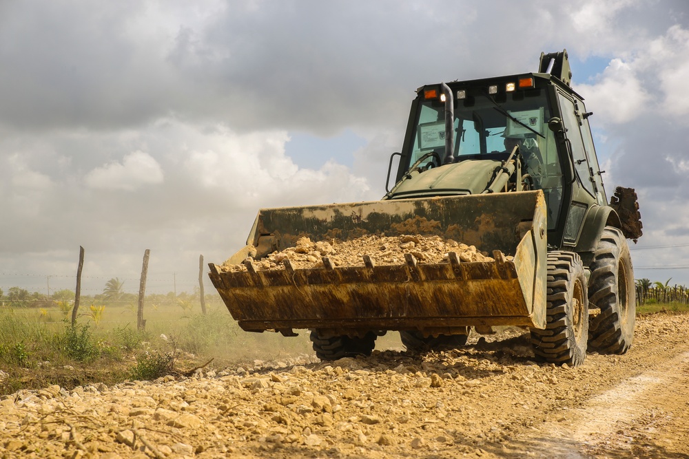 MWSD-31 repairs damaged roads in Belize