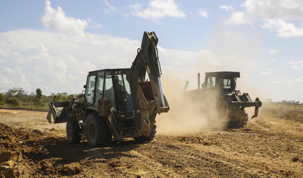 MWSD-31 repairs damaged roads in Belize