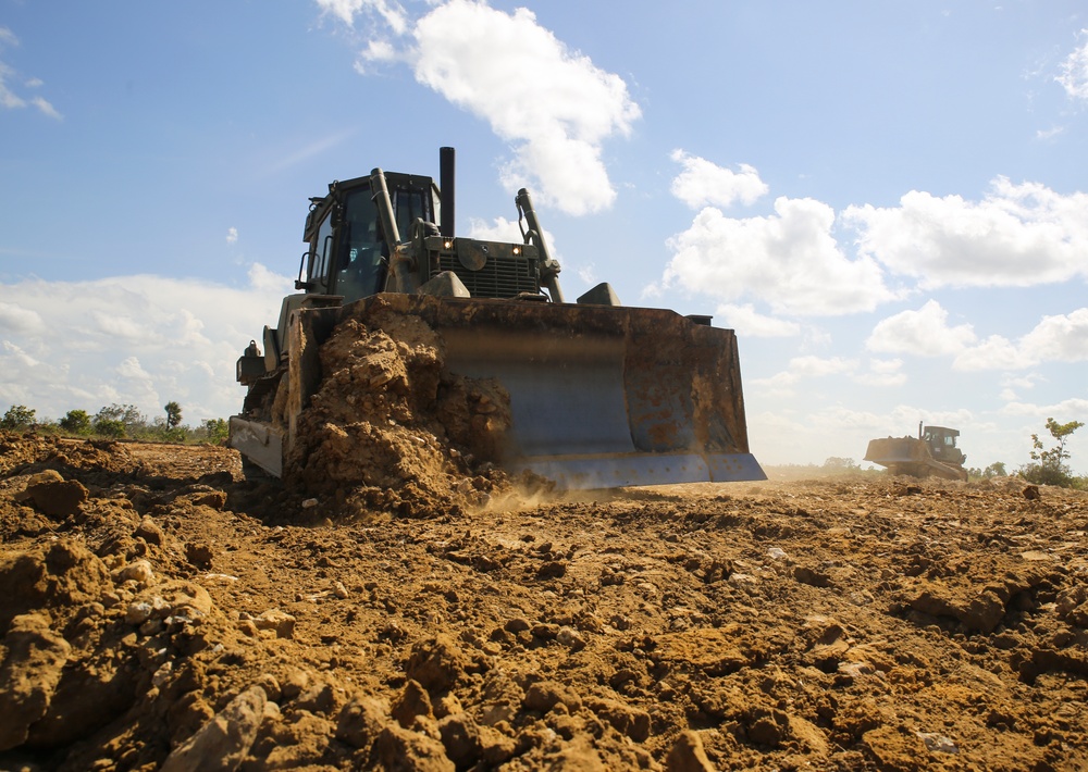 MWSD-31 repairs damaged roads in Belize