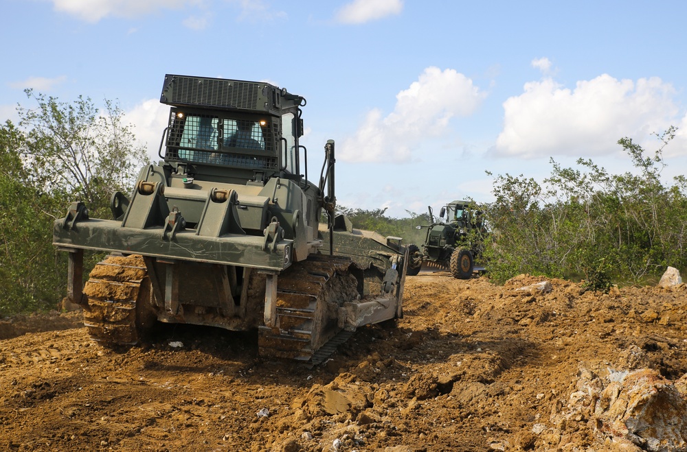 MWSD-31 repairs damaged roads in Belize