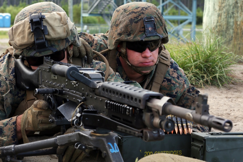 2nd LAAD Marines shoot straight during weapon systems training