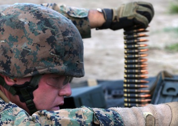 2nd LAAD Marines shoot straight during weapon systems training