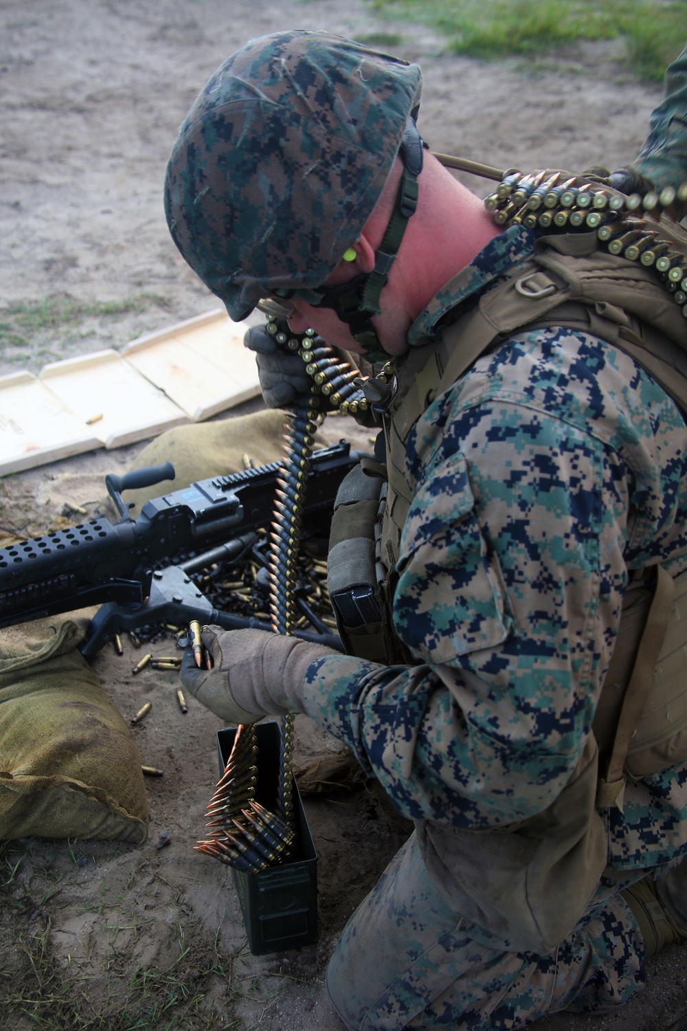 2nd LAAD Marines shoot straight during weapon systems training