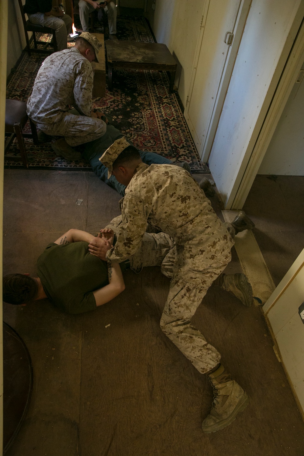 Military police clear Range 800