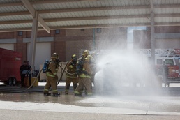 Firefighters help community in Blue Cut Fires