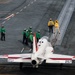 aboard the aircraft carrier USS George H.W. Bush (CVN 77). GHWB is underway conducting routine training and qualifications in preparation for an upcoming deployment.