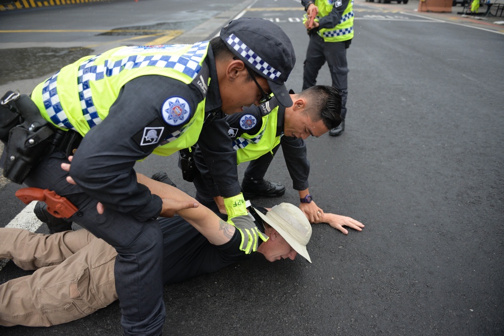 Navy Region Singapore participates in Citadel Pacific 2016