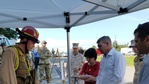 Image 27: Israeli MOD CBRN Defense officials visit CBIRF training grounds