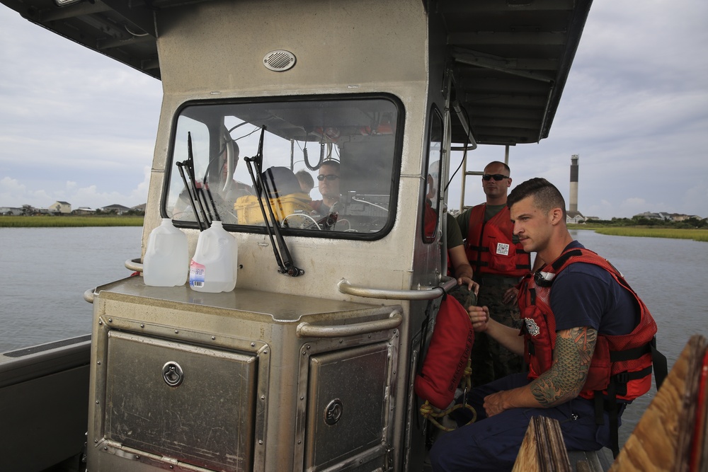 Uncharted Waters: Marines, Coast Guardsmen navigate the water