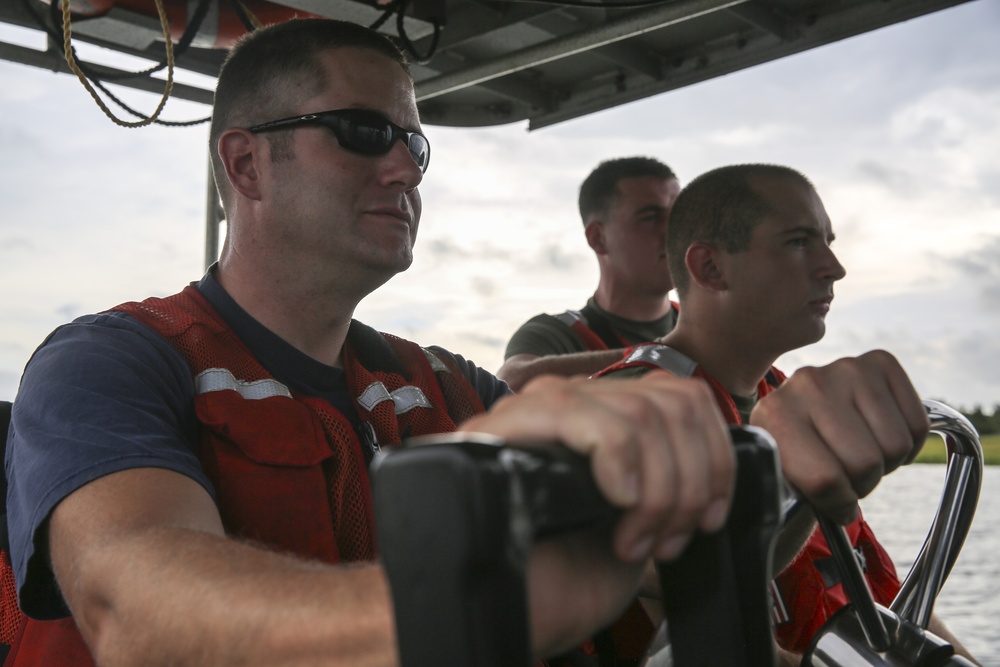Uncharted Waters: Marines, Coast Guardsmen navigate the water