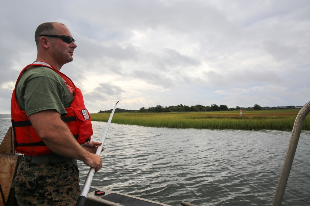 Uncharted Waters: Marines, Coast Guardsmen navigate the water