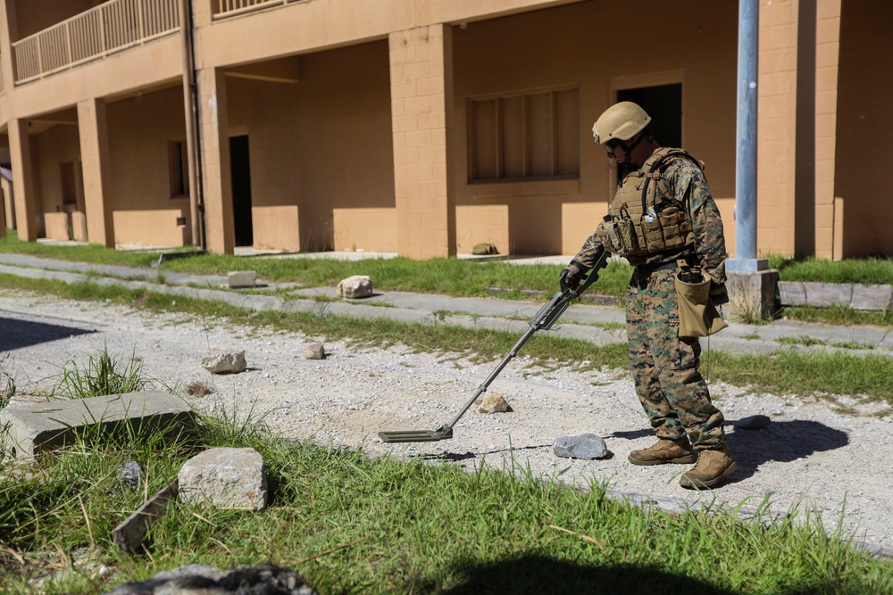 EOD conducts counter IED skills demonstration training