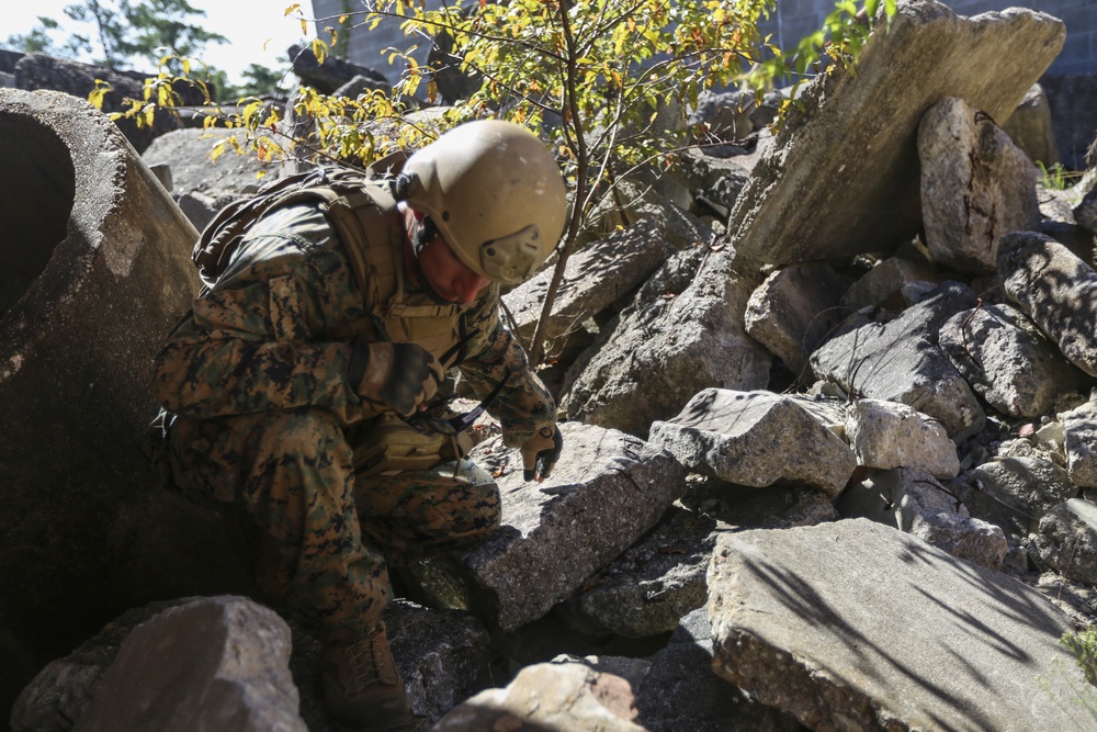 EOD conducts counter IED skills demonstration training