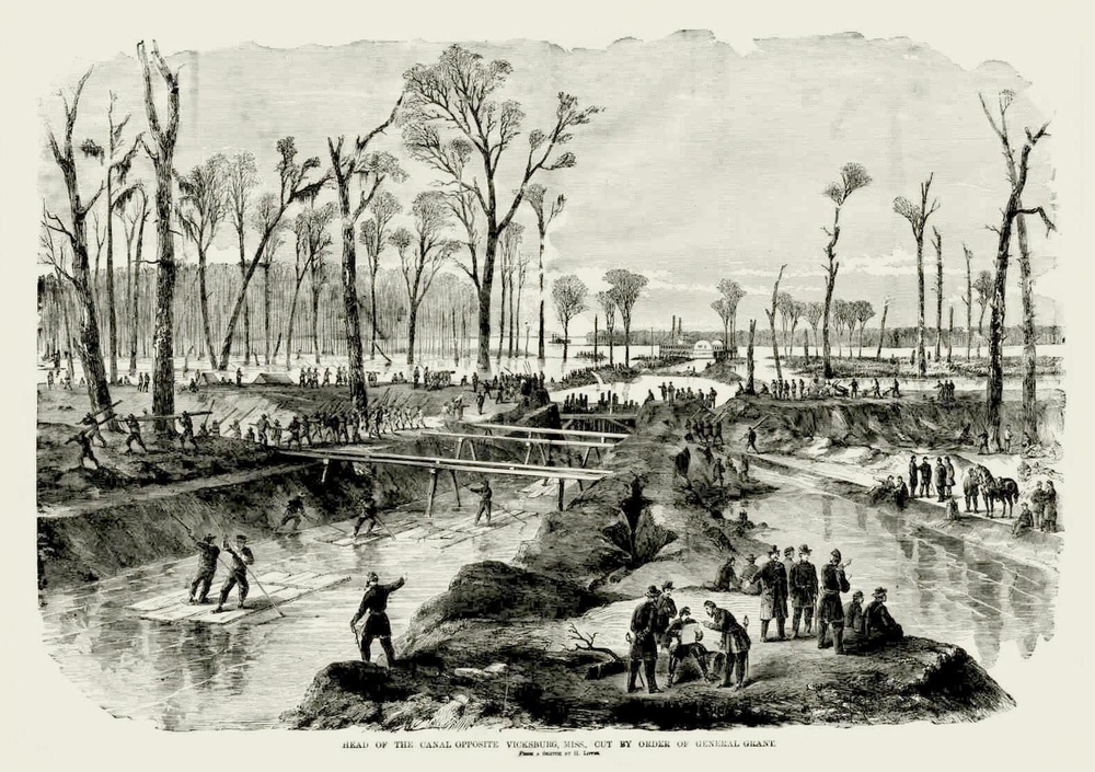 The Engineers at Vicksburg, Part Four: Grant's Canal