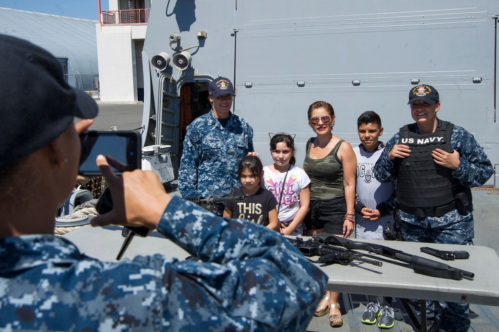 Ship Tours at LA Fleet Week 2016