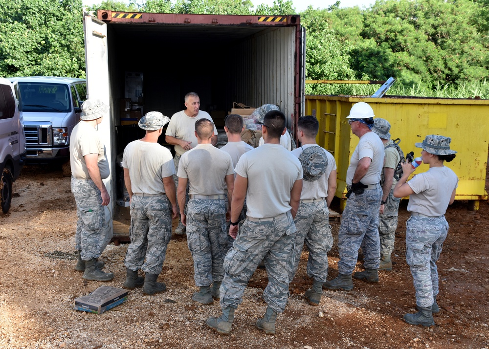 143 CES Provides Assistance Through Innovative Readiness Training