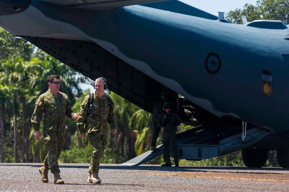 Service members arrive in Australian outback for Exercise Kowari 16