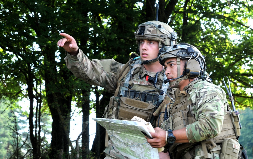 Tactical Air Controllers Secure the Sky at Combined Resolve