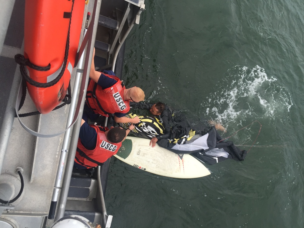 Coast Guard rescues surfer in distress near Fire Island, New York