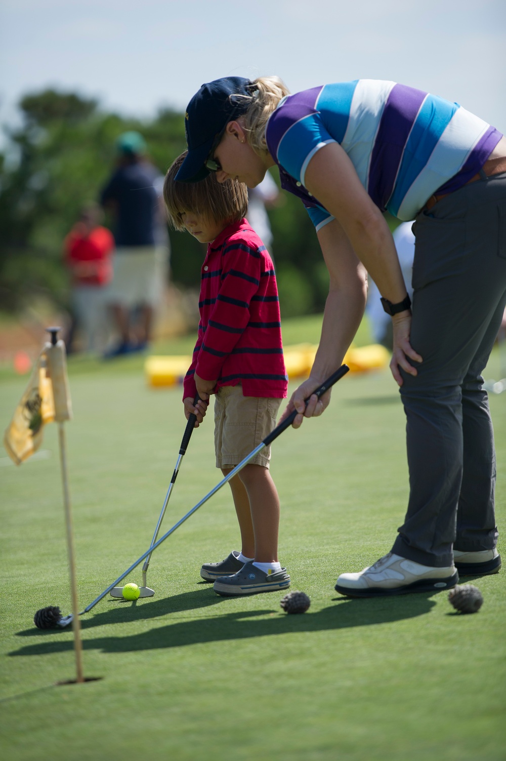 Service Members Volunteer at The First Tee During LA Fleet Week 2016