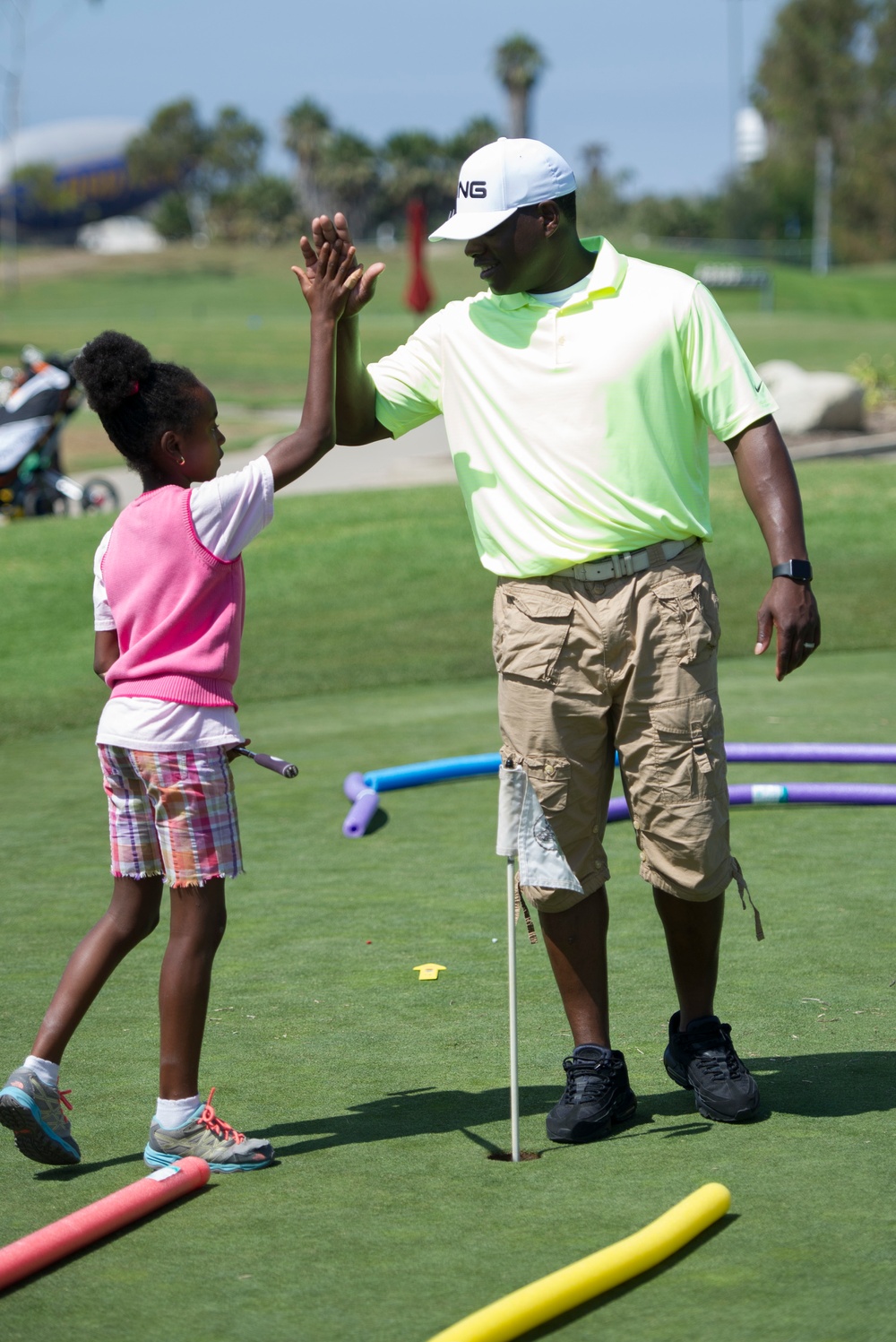 Service Members Volunteer at The First Tee During LA Fleet Week 2016