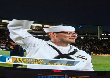 America Sailor Honored By Galaxy