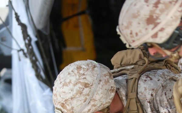 22nd MEU Marines Shoot and Move Aboard USS San Antonio