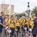Service Members particpate in "Conquer the Bridge" Race