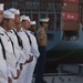 Vice Adm. Nora W. Tyson and Los Angeles Mayor Eric Garcetti visit Battleship Iowa Museum