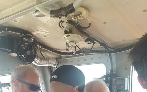 Coast Guard medevacs man from charter fishing boat