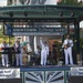 Navy Band Southwest Performs At Downtown Disney